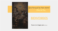 Desktop Screenshot of parroquiadeolias.es